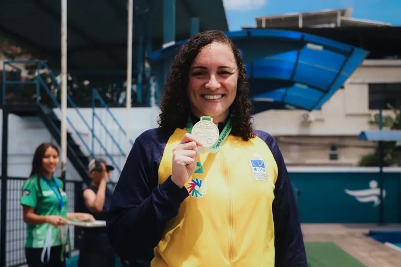 Galeria atleta-do-estrela-e-campea-pan-americana-e-conquista-duas-medalhas-de-ouro-no